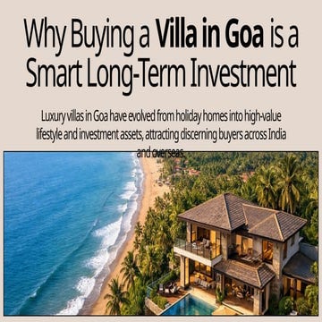 Real estate in Goa | PDF
