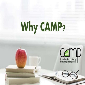 Why Join the Canadian Association of Marketing Professionals (CAMP)?
