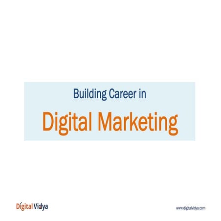 Why Care About Digital Media and Digital Marketing
