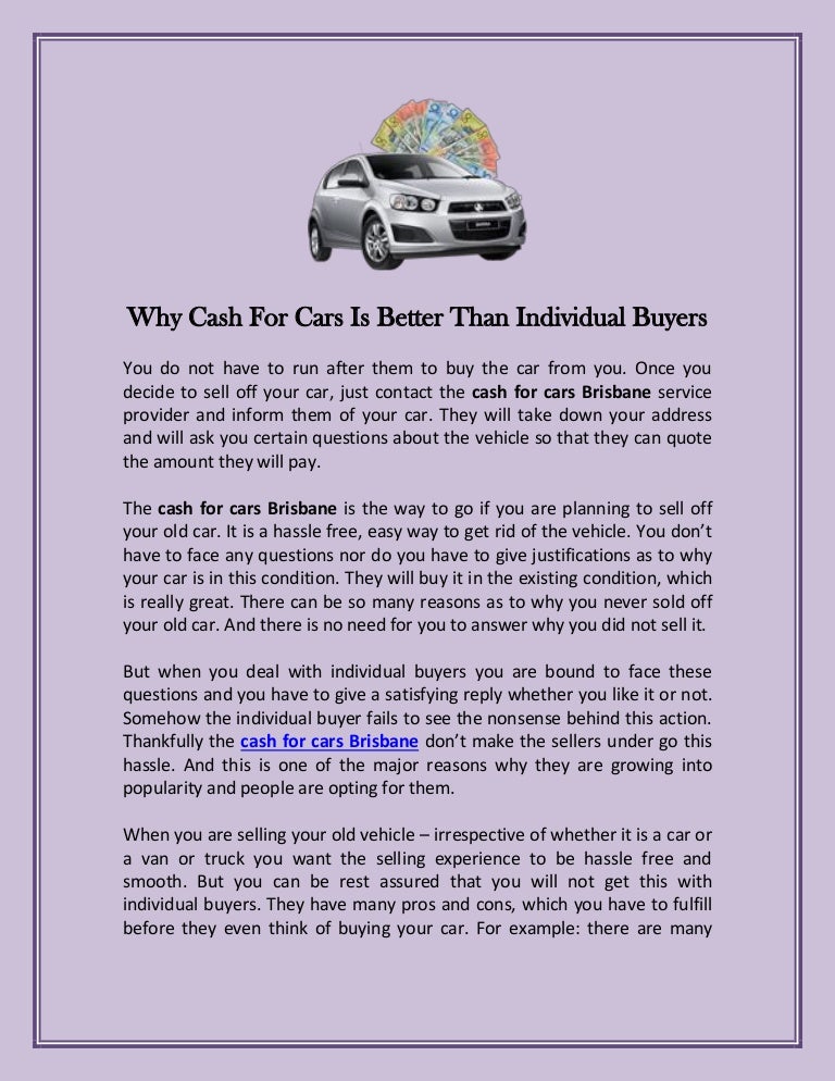 is it better to buy a car cash