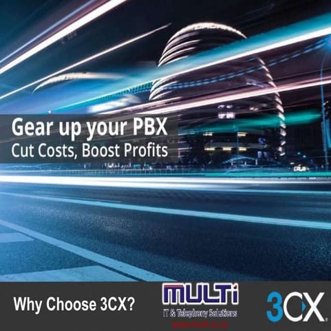 3CX Sales Presentation English | PPTX
