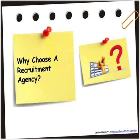 Why choose a recruitment agency