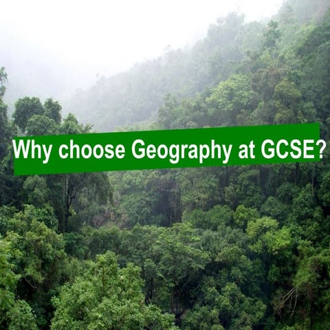 Why Choose Gcse Geography