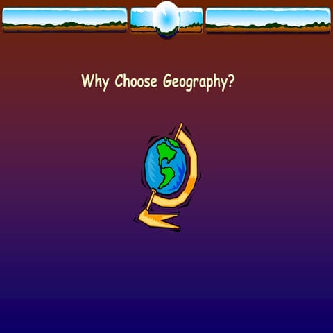 Whychoosegeography