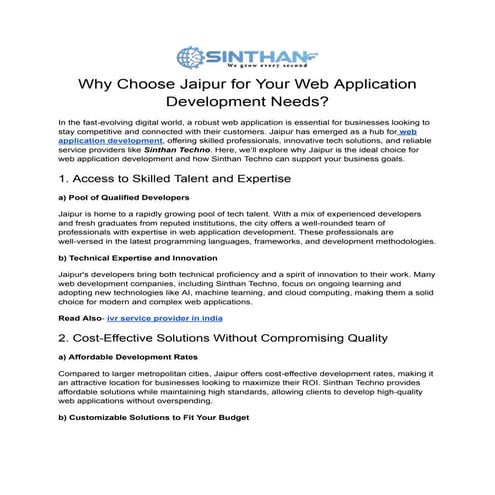 Why Choose Jaipur for Your Web Application Development Needs.pdf