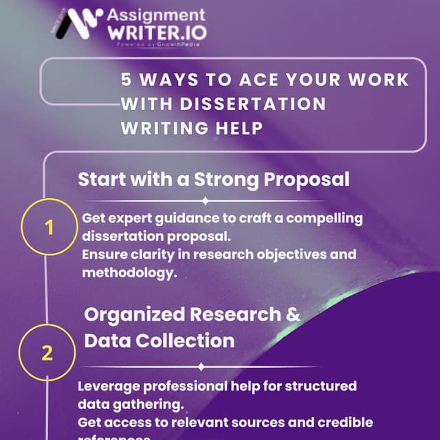 5 Ways to Ace Your Work with Dissertation Writing Help