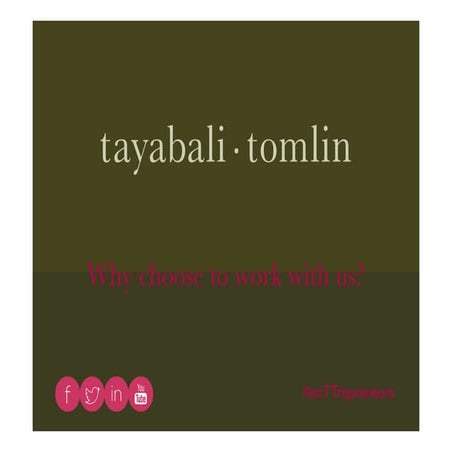 Why Tayabali Tomlin is the right accounting firm for your business?