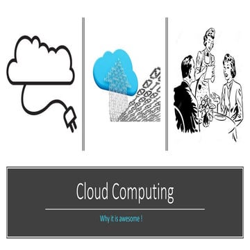 Why cloud is awesome!