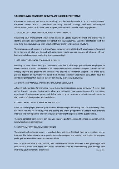 Why Consumer Survey Are Incredibly Effective.pdf