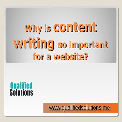 Importance of Content Writing in SEO