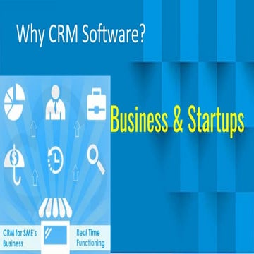 Why crm software? 
