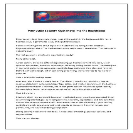 CYBER SECURITY audit course report | PDF