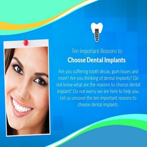 Dental Implants for Missing Teeth | Permanent Solution | PPTX