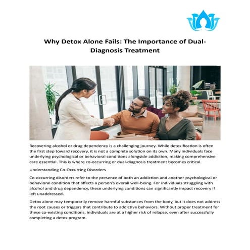 Dual Diagnosis Treatment for Addiction & Mental Health | PDF