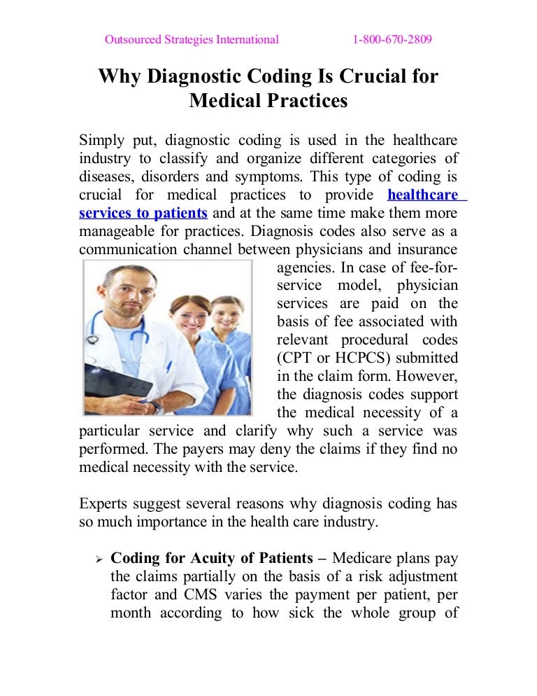 Why Diagnostic Coding Is Crucial for Medical Practices