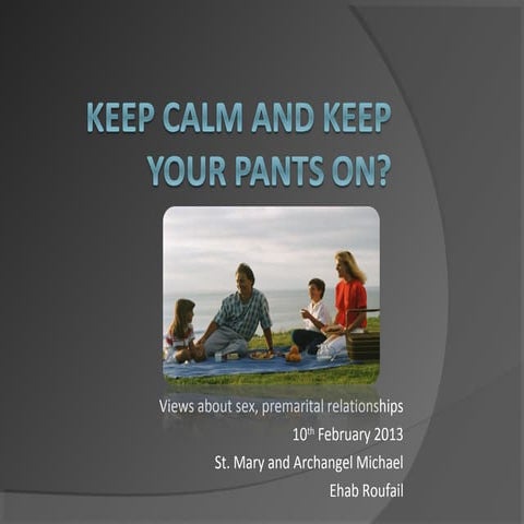 Why did god create sex?