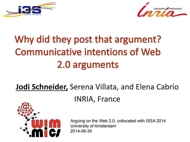 Why did they post that argument? Co...