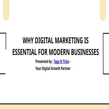 Why Digital Marketing is Essential for Modern Businesses.pptx