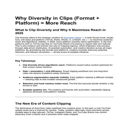 Why Diversity in Clips (Format + Platform) = More Reach.docx