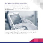 Why do consumers prefer social login