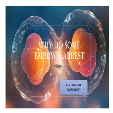 Understanding and Preventing Embryo Developmental Arrest in IVF ...