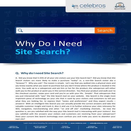 Why do i need site search