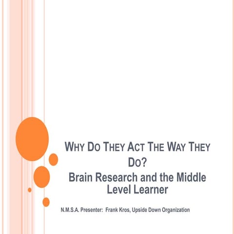 Why Do They Act The Way They Do?