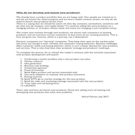 Course outline business development | PDF