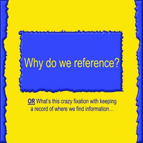 Why do we_reference_jul2008