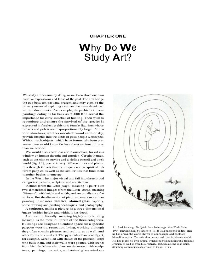 Why Do We Study Art