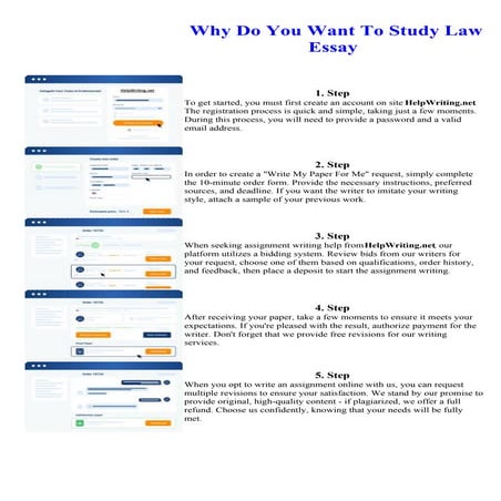 Why Do You Want To Study Law Essay | PDF