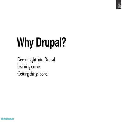 Why drupal