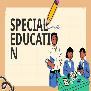 1. special education | PPTX
