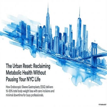 Why ESG Is Ideal for Busy New Yorkers Seeking Weight Loss | PPTX