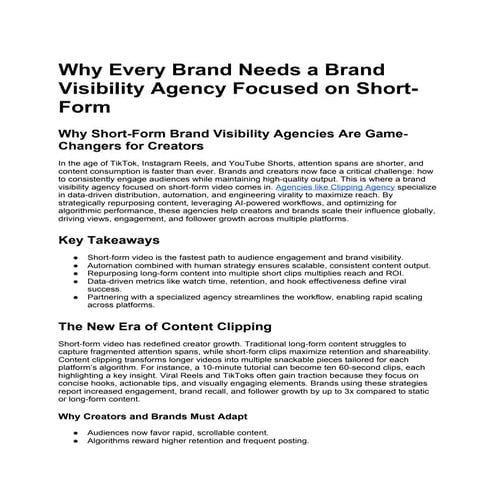 Why Every Brand Needs a Brand Visibility Agency Focused on Short-Form.docx