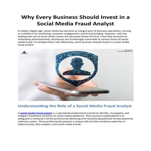 Leveraging Financial Social Media Data forCorporate Fraud De.docx