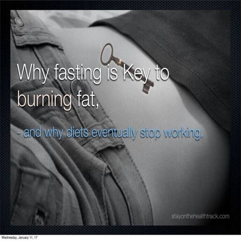 Why fasting is key to burning fat