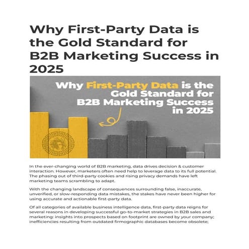 Why First-Party Data is the Gold Standard for B2B Marketing Success in 2025 .pdf
