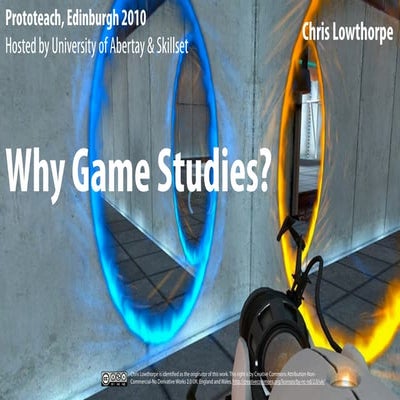 Why game studies