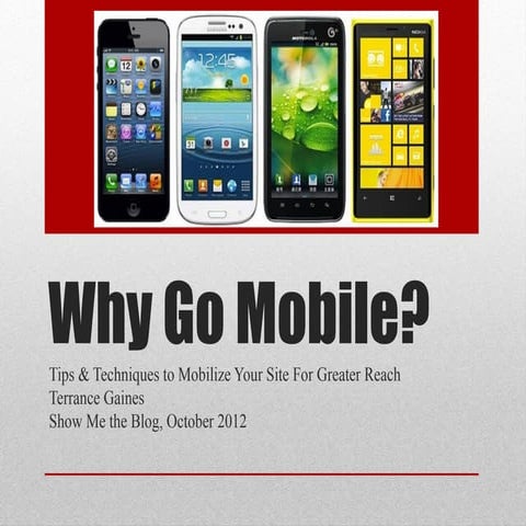 Why go mobile