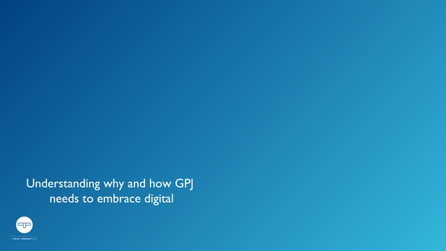 Why gpj is embracing digital
