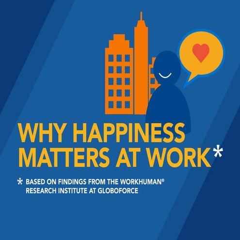 Why Happiness Matters at Work