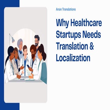 Enhancing Healthcare Startups with Precise Medical Translation and ...