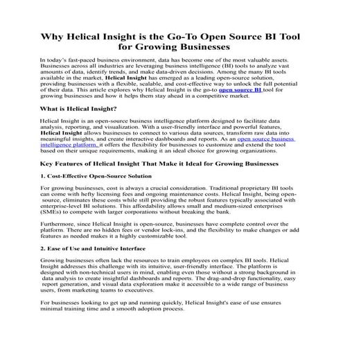 Why Helical Insight is the Go-To Open Source BI Tool for Growing Businesses.pptx