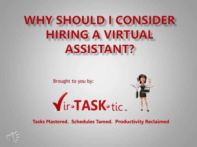 Why You Should Hire A Virtual Assistant Ppt Why You Should Hire A Virtual Assistant Ppt