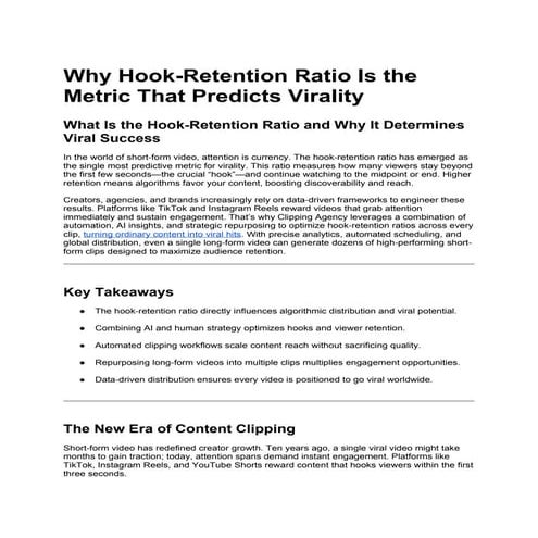 Why Hook-Retention Ratio Is the Metric That Predicts Virality.docx