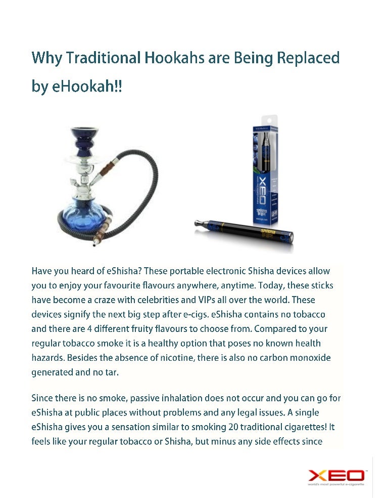 Why Traditional Hookahs are Being Replaced by eHookah?