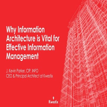 Why Information Architecture is Vital for Effective Information Management
