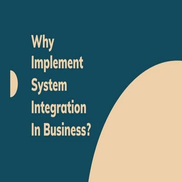What is System Integration? | PPT