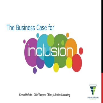Why inclusion is good business